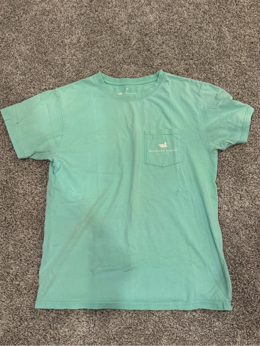 Southern Marsh Men’s Seafoam Short Sleeve Pocket Tee